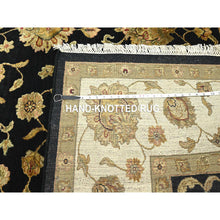 Load image into Gallery viewer, 7&#39;9&quot;x10&#39; Crimson Red, Persian Tabriz Influence Design, Wool &amp; Silk, Tone on Tone, Hand Knotted, Oriental Rug FWR457836