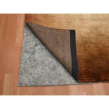 Load image into Gallery viewer, 9&#39;x12&#39;1&quot; Shades Of Brown, Rothko Inspired, Modern, Hand Knotted, Wool &amp; Silk, Soft Pile, Oriental Rug FWR453828
