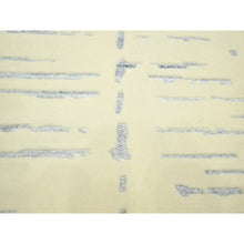 Load image into Gallery viewer, 9&#39;x12&#39; Chiffon White, Modern Design With Textured Weave, Tone On Tone, 100% Wool, Hand Knotted, Oriental Rug FWR453846