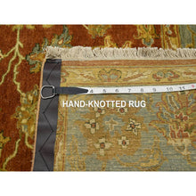 Load image into Gallery viewer, 4&#39;8&quot;x6&#39;6&quot; Cerulean Blue, Overdyed Kazak with Tribal Medallions Design, 100% Wool, Hand Knotted, Oriental Rug FWR124422
