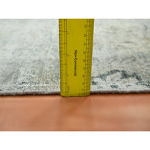 Load image into Gallery viewer, 2&#39;x3&#39;2&quot; Cloud Gray, Wool &amp; Silk, Oushak Design, Hand Knotted, Mat, Sample, Oriental Rug FWR453954