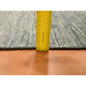 2'x3' Shades Of Gray, Plain Solid Design, Pure Wool, Sample, Strike Off, Hand Knotted, Mat, Oriental Rug FWR456528