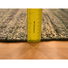 Load image into Gallery viewer, 8&#39;x10&#39;2&quot; Beaver Brown, Obscured Pattern Grass Design, Sari Silk, Hand Knotted, Oriental Rug FWR457116