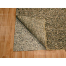 Load image into Gallery viewer, 7&#39;6&quot;x10&#39; Bison Brown, Modern Grass Design with Distinct Abrash, Undyed Natural Wool, Tone on Tone, Hand Knotted, Oriental Rug FWR457176