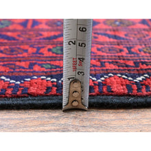 Load image into Gallery viewer, 9&#39;8&quot;x12&#39;9&quot; Scarlet Red, Afghan Khamyab With Geometric Pattern, Hand Knotted, Soft And Shiny Wool, Natural Dyes, Oriental Rug FWR4572