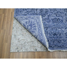 Load image into Gallery viewer, 8&#39;1&quot;x10&#39; Purple, Saturated Colors and Design, Tone on Tone, Hand Knotted, Wool &amp; Silk, Abrash, Oriental Rug FWR457854