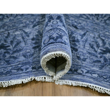 Load image into Gallery viewer, 8&#39;1&quot;x10&#39; Purple, Saturated Colors and Design, Tone on Tone, Hand Knotted, Wool &amp; Silk, Abrash, Oriental Rug FWR457854