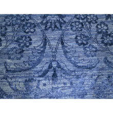 Load image into Gallery viewer, 8&#39;1&quot;x10&#39; Purple, Saturated Colors And Design, Tone On Tone, Hand Knotted, Wool &amp; Silk, Abrash, Oriental Rug FWR457854
