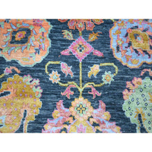 Load image into Gallery viewer, 8&#39;x10&#39;2&quot; Imperial Blue, Colorful All Over Tabriz Design, Wool &amp; Silk, Hand Knotted, Oriental Rug FWR457890