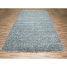 Load image into Gallery viewer, 8&#39;3&quot;x10&#39;1&quot; Anchor Gray, Salt and Pepper Design, Tone on Tone, Hand Knotted, 100% Wool, Oriental Rug FWR458280