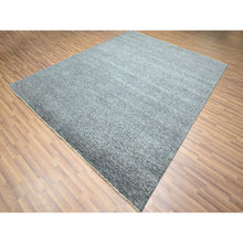 Load image into Gallery viewer, 8&#39;3&quot;x10&#39;1&quot; Anchor Gray, Salt and Pepper Design, Tone on Tone, Hand Knotted, 100% Wool, Oriental Rug FWR458280