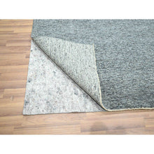 Load image into Gallery viewer, 8&#39;3&quot;x10&#39;1&quot; Anchor Gray, Salt and Pepper Design, Tone on Tone, Hand Knotted, 100% Wool, Oriental Rug FWR458280
