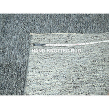 Load image into Gallery viewer, 8&#39;3&quot;x10&#39;1&quot; Anchor Gray, Salt and Pepper Design, Tone on Tone, Hand Knotted, 100% Wool, Oriental Rug FWR458280