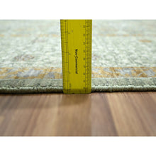 Load image into Gallery viewer, 8&#39;2&quot;x10&#39;4&quot; Pistachio Green, Mamluk Design, Pre Historic 14th Century Influence, Natural Dyes, 100% Wool, Hand Knotted, Oriental Rug FWR458574