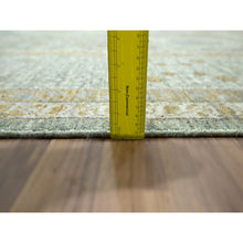 Load image into Gallery viewer, 10&#39;x14&#39;1&quot; Mint Green, Pre Historic 14th Century Influence, Mamluk Design, Natural Dyes, 100% Wool, Hand Knotted, Oriental Rug FWR458586