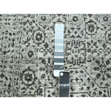 Load image into Gallery viewer, 2&#39;7&quot;x12&#39; Vista White, Pre Historic 14th Century Influence, Mamluk Design, Natural Dyes, Hand Knotted, Pure Wool, Runner, Oriental Rug FWR458622