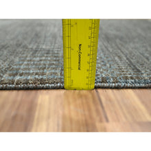 Load image into Gallery viewer, 2&#39;x3&#39; Cedar Brown, Hand Knotted, Modern Grass Design, Undyed Natural Wool, Lush And Plush, Tone On Tone, Mat, Sample, Oriental Rug FWR458682