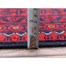Load image into Gallery viewer, 9&#39;10&quot;x12&#39;8&quot; Chili Red, Afghan Khamyab With Geometric Design, Hand Knotted, Soft Wool, Natural Dyes, Oriental Rug FWR4584