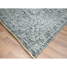 Load image into Gallery viewer, 8&#39;1&quot;x10&#39;1&quot; Storm Gray, Mamluk Design, Pre Historic 14th Century Influence, Natural Dyes, Hand Knotted, Pure Wool, Oriental Rug FWR459240