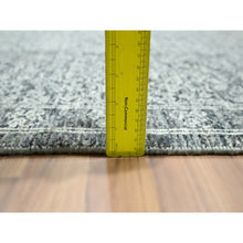 Load image into Gallery viewer, 8&#39;1&quot;x10&#39;1&quot; Storm Gray, Mamluk Design, Pre Historic 14th Century Influence, Natural Dyes, Hand Knotted, Pure Wool, Oriental Rug FWR459240