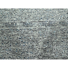 Load image into Gallery viewer, 9&#39;2&quot;x12&#39;1&quot; Neutral Gray, Pre Historic 14th Century Influence Mamluk Design, Natural Dyes, Hand Knotted, Pure Wool, Oriental Rug FWR459246