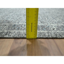 Load image into Gallery viewer, 9&#39;2&quot;x12&#39;1&quot; Neutral Gray, Pre Historic 14th Century Influence Mamluk Design, Natural Dyes, Hand Knotted, Pure Wool, Oriental Rug FWR459246