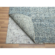 Load image into Gallery viewer, 9&#39;x12&#39; Stone Blue, Mamluk Design, Pre Historic 14th Century Influence, Natural Dyes, Hand Knotted, 100% Wool, Oriental Rug FWR459252
