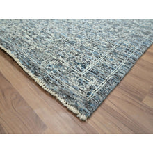 Load image into Gallery viewer, 9&#39;x12&#39; Stone Blue, Mamluk Design, Pre Historic 14th Century Influence, Natural Dyes, Hand Knotted, 100% Wool, Oriental Rug FWR459252