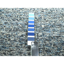 Load image into Gallery viewer, 9&#39;x12&#39; Stone Blue, Mamluk Design, Pre Historic 14th Century Influence, Natural Dyes, Hand Knotted, 100% Wool, Oriental Rug FWR459252