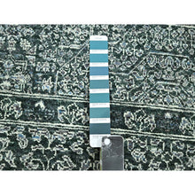 Load image into Gallery viewer, 8&#39;x10&#39;2&quot; Pine Green, Mamluk Design, Pre Historic 14th Century Influence, Natural Dyes, Hand Knotted, 100% Wool, Oriental Rug FWR459258