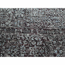 Load image into Gallery viewer, 8&#39;x10&#39; Wine Red, Pre Historic 14th Century Influence, Mamluk Design, Natural Dyes, Hand Knotted, Pure Wool, Oriental Rug FWR459264