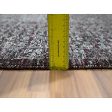 Load image into Gallery viewer, 8&#39;x10&#39; Wine Red, Pre Historic 14th Century Influence, Mamluk Design, Natural Dyes, Hand Knotted, Pure Wool, Oriental Rug FWR459264