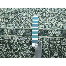 Load image into Gallery viewer, 8&#39;3&quot;x11&#39;7&quot; Seaweed Green, Pre Historic 14th Century Influence, Mamluk Design, Natural Dyes, Hand Knotted, Pure Wool, Oriental Rug FWR459270