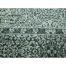Load image into Gallery viewer, 8&#39;3&quot;x11&#39;7&quot; Seaweed Green, Pre Historic 14th Century Influence, Mamluk Design, Natural Dyes, Hand Knotted, Pure Wool, Oriental Rug FWR459270