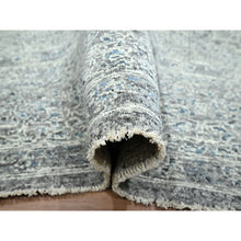 Load image into Gallery viewer, 9&#39;x12&#39;1&quot; Spanish Gray, Hand Knotted, Pre Historic 14th Century Influence, Mamluk Design, Natural Dyes, 100% Wool, Oriental Rug FWR459276