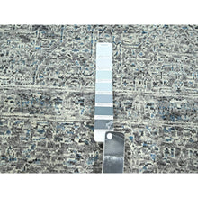 Load image into Gallery viewer, 9&#39;x12&#39;1&quot; Spanish Gray, Hand Knotted, Pre Historic 14th Century Influence, Mamluk Design, Natural Dyes, 100% Wool, Oriental Rug FWR459276