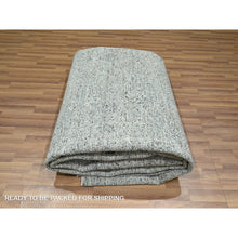 Load image into Gallery viewer, 9&#39;x12&#39;1&quot; Spanish Gray, Hand Knotted, Pre Historic 14th Century Influence, Mamluk Design, Natural Dyes, 100% Wool, Oriental Rug FWR459276