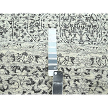 Load image into Gallery viewer, 10&#39;x14&#39; Chiffon White, Pre Historic 14th Century Influence, Mamluk Design, Natural Dyes, Hand Knotted, Pure Wool, Oriental Rug FWR459288
