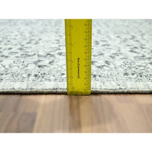 Load image into Gallery viewer, 10&#39;x14&#39; Chiffon White, Pre Historic 14th Century Influence, Mamluk Design, Natural Dyes, Hand Knotted, Pure Wool, Oriental Rug FWR459288