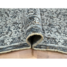 Load image into Gallery viewer, 8&#39;2&quot;x10&#39;2&quot; Sonic Gray, Pre Historic 14th Century Influence, Mamluk Design, Natural Dyes, Hand Knotted, Pure Wool, Oriental Rug FWR459294