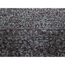 Load image into Gallery viewer, 9&#39;x12&#39;2&quot; Merlot Red, Mamluk Design, Pre Historic 14th Century Influence, Natural Dyes, Hand Knotted, 100% Wool, Oriental Rug FWR459300