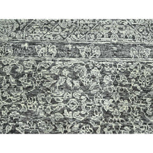 Load image into Gallery viewer, 9&#39;x12&#39; Dove Gray, Pre Historic 14th Century Influence, Mamluk Design, Natural Dyes, Hand Knotted, 100% Wool, Oriental Rug FWR459318