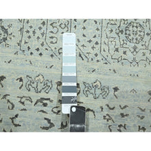 Load image into Gallery viewer, 10&#39;x14&#39;2&quot; Stone Gray, Mamluk Design, Pre Historic 14th Century Influence, Natural Dyes, Hand Knotted, Pure Wool, Oriental Rug FWR459324