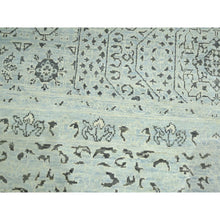 Load image into Gallery viewer, 10&#39;x14&#39;2&quot; Stone Gray, Mamluk Design, Pre Historic 14th Century Influence, Natural Dyes, Hand Knotted, Pure Wool, Oriental Rug FWR459324