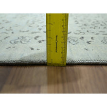 Load image into Gallery viewer, 10&#39;x14&#39;2&quot; Stone Gray, Mamluk Design, Pre Historic 14th Century Influence, Natural Dyes, Hand Knotted, Pure Wool, Oriental Rug FWR459324