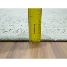 Load image into Gallery viewer, 9&#39;1&quot;x12&#39; Beau Blue, Pre Historic 14th Century Influence, Mamluk Design, Natural Dyes, Hand Knotted, Pure Wool, Oriental Rug FWR459330