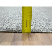 Load image into Gallery viewer, 9&#39;2&quot;x12&#39; Dove Gray, Pre Historic 14th Century Influence, Mamluk Design, Natural Dyes, Hand Knotted, 100% Wool, Oriental Rug FWR459342
