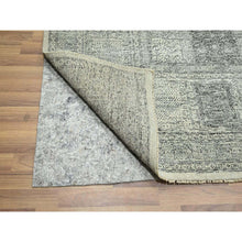 Load image into Gallery viewer, 10&#39;2&quot;x14&#39; Beige, Ancient Persian Garden Design, Tone On Tone, Hand Knotted, Pure Wool, Oriental Rug FWR459456