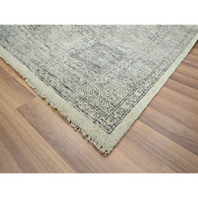 Load image into Gallery viewer, 10&#39;2&quot;x14&#39; Beige, Ancient Persian Garden Design, Tone On Tone, Hand Knotted, Pure Wool, Oriental Rug FWR459456