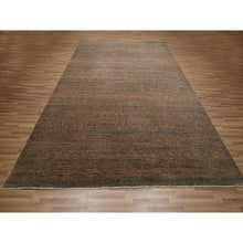 Load image into Gallery viewer, 9&#39;x12&#39; Rust Red, Tone On Tone, Kohinoor Herat Pattern, Small Geometric Repetitive Diamond Design, Hand Knotted, Soft Wool, Oriental Rug FWR459468